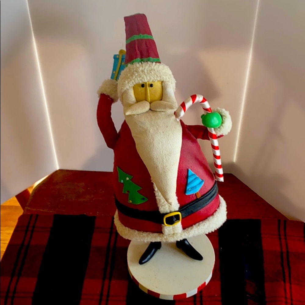 Seasons by cannon falls whimsical cloth Santa
